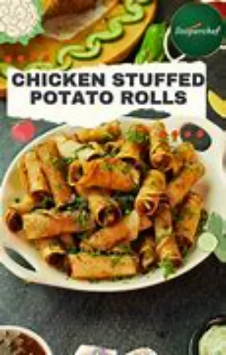 Crispy Chicken and Potato Rolls